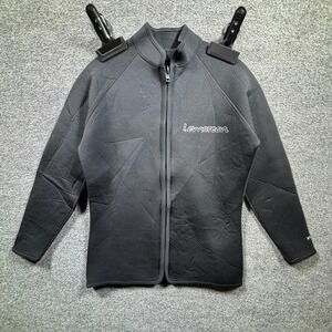 Lemorecn Wetsuit Jacket Women's Medium Black 3mm Neoprene Full Zip Surf Dive